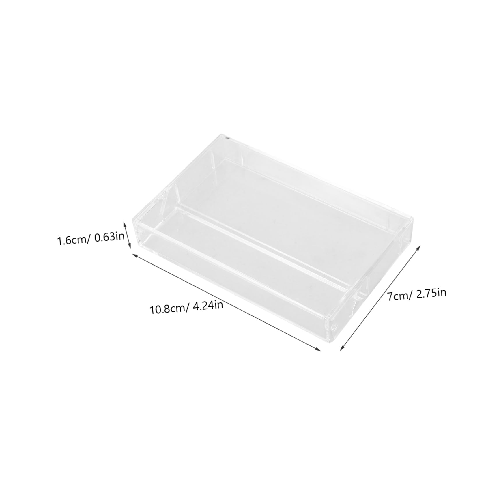 CIYODO Cassette Tape Holders Cassette Organizer Empty Cassette Box Recording Cassette Cases