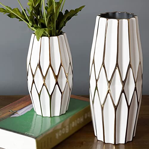 Vase moderne en céramique pour embellir une table et masquer le vide - 7
