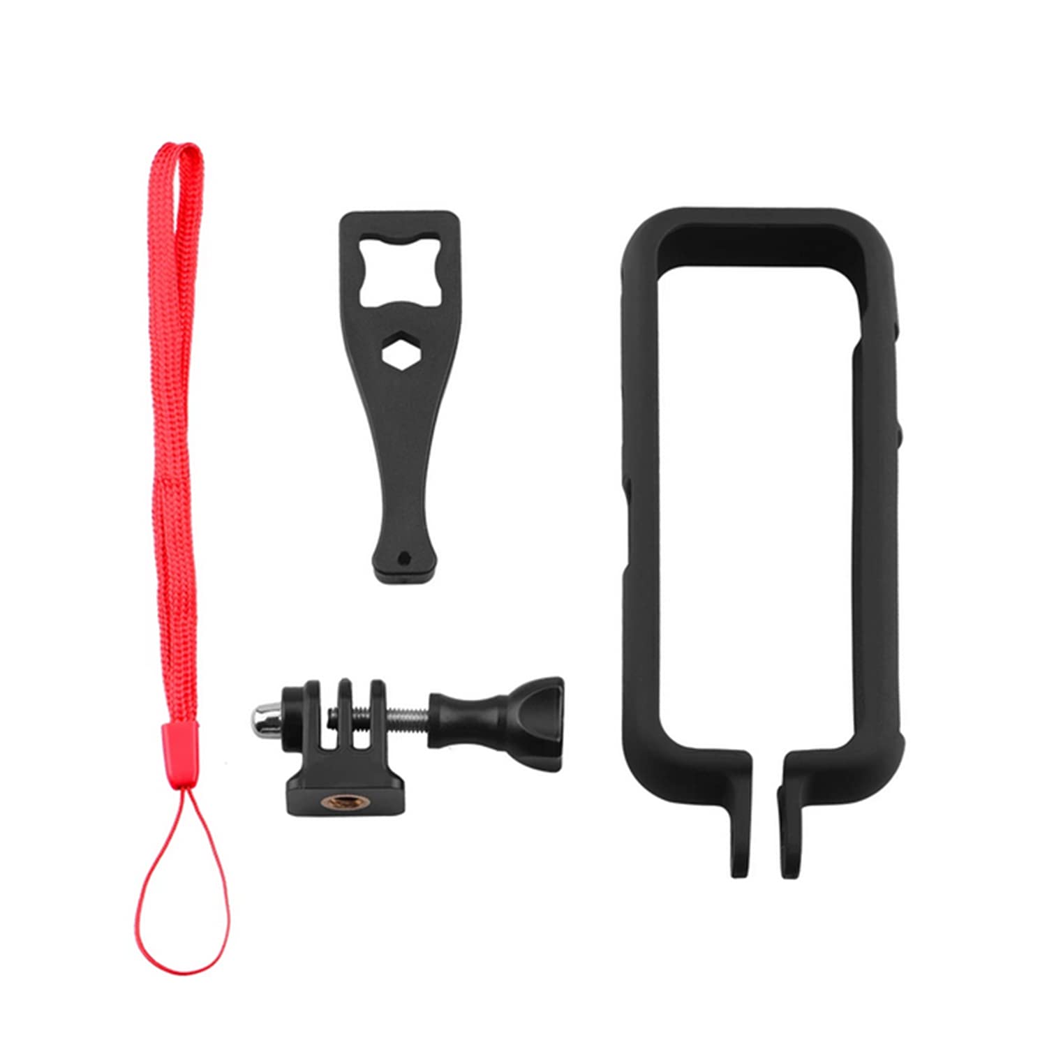 SKEIDOFull Protective Cage For Insta 360 ONE X2 Camera Housing Case Frame Bumper For Insta360 ONEX2 1/4 Threaded Ports