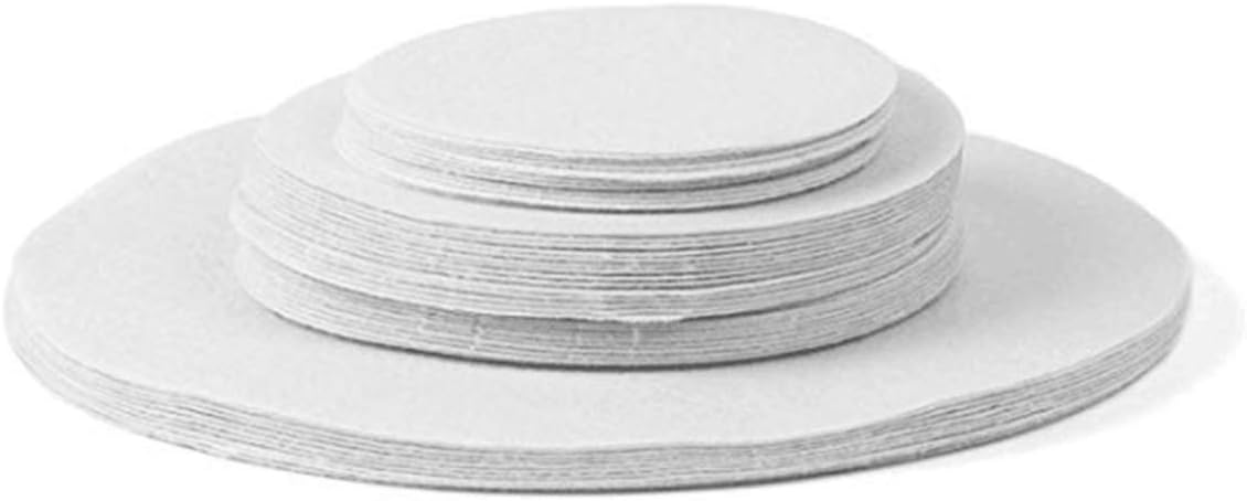 HelloCreate 24pcs/lot Felt Plate Divider, Soft Felt Plate Dividers China Storage Separator Protectors