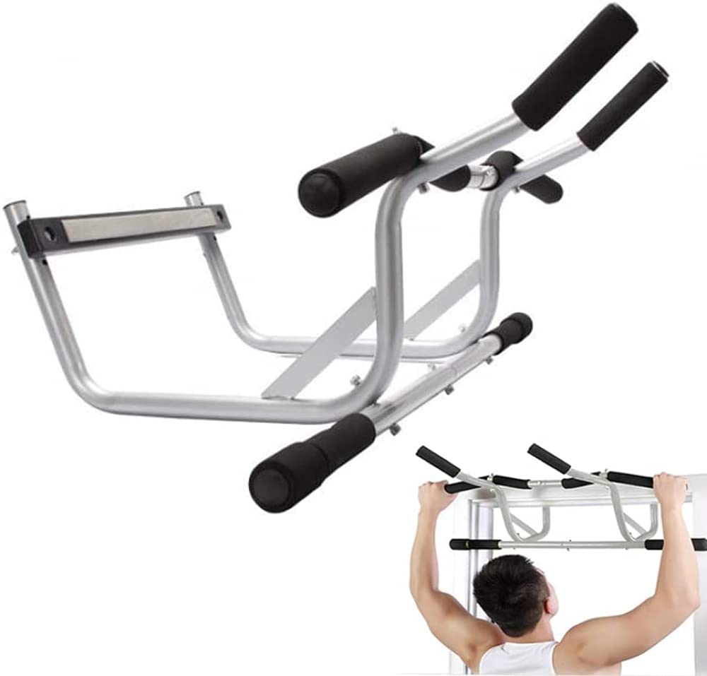Iron Gym - Barra de dominadas, adecuada para adultos en interiores, ejercicio de músculos del pecho, ejercicios de estiramiento