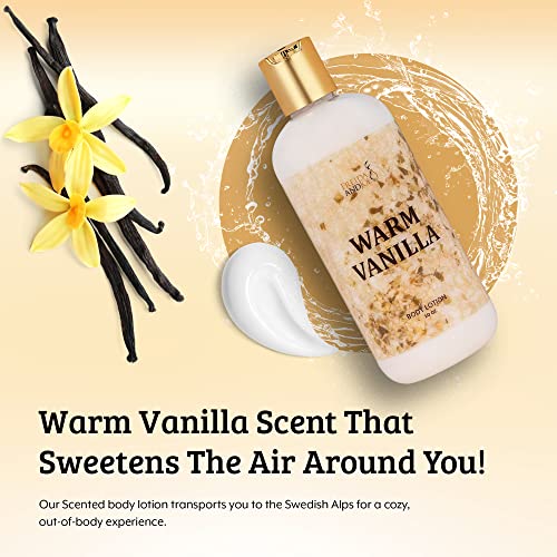 Scented Body Lotion For Women, Deep Moisturizing Hand Cream, Firming Body Butter For Dry Skin, Womens Luxury Stocking Stuffers And Fragrance Gifts That Smell Good, 10Oz (Warm Vanilla) #TOP1