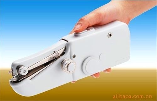 Miniatura 8 de Práctica máquina de coser de mano de puntada como se ve en la televisión, máquina de coser portátil para manualidades, herramienta de puntada rápida
