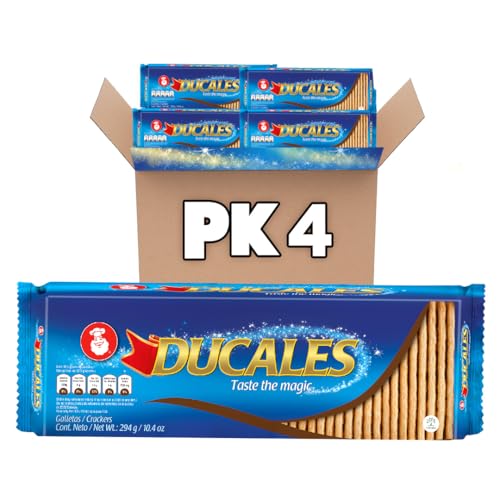 Ducales Crackers, Taste the Magic, 10.37 Oz (Pack of 4)