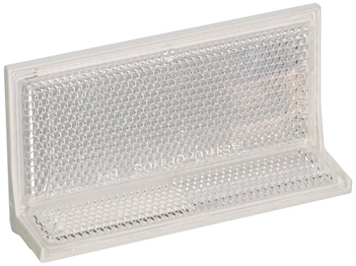 Tapco B-1 Prismatic Barrier Delineator, 4-1/4″ Length x 2-1/2″ Width x 1″ Height, White