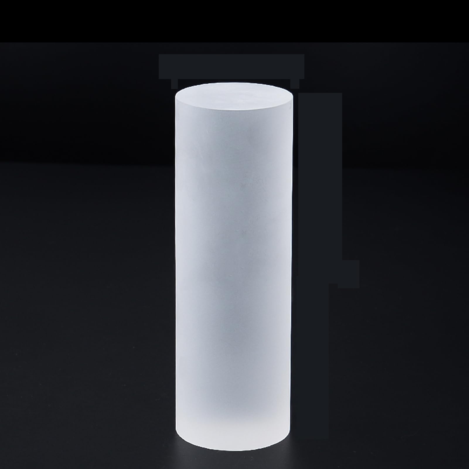 SCMYZLYD Acrylic Cube Display Block, Acrylic Cylinder Display Blocks Stand 3-20cm(15cm)