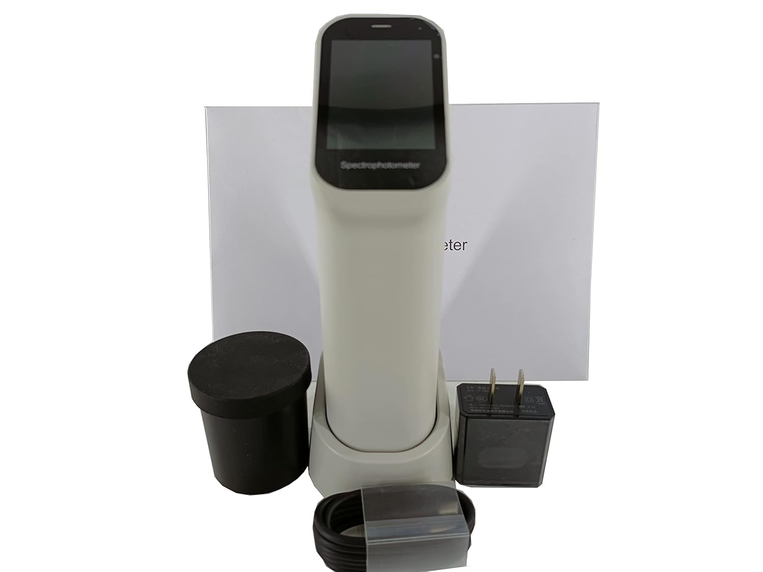 Lab Colorimeter Dual Apertures Color Meter with Φ11mm Φ6mm Apertures Display Accuracy 0.01 ΔE*ab≤ 0.03 All-Band Equalization LED Light Source Wavelength Interval 10nm Measuring Time About1s