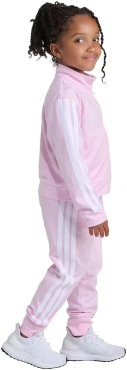 adidas Youth Kids' 2 Piece Tracksuit Outfit Set, Jacket and Jogger