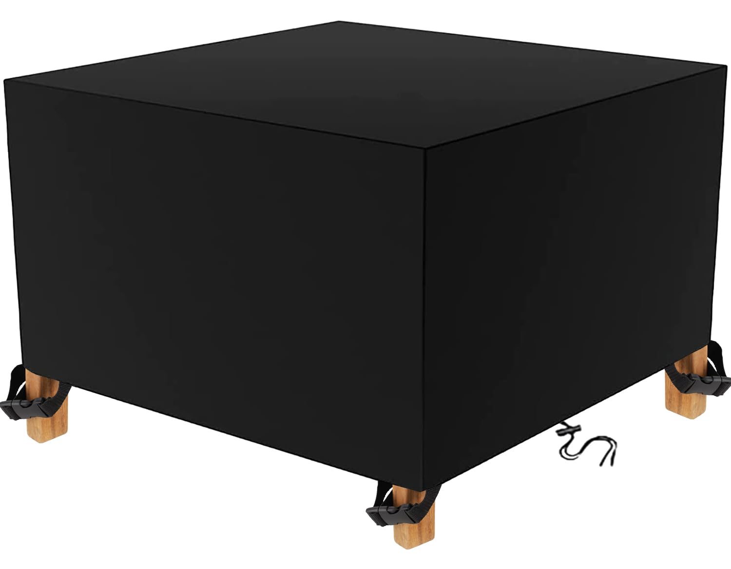 Ziewee Outdoor Patio Furniture Covers Waterproof 600D Square Outdoor Table and Chair Set Cover Wind Dust Proof Anti-UV Durable Patio Sectional Couch