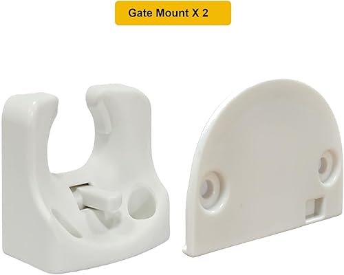 Miniatura 2 de Kit de piezas de repuesto retráctil para puerta de bebé, accesorios oficiales para puertas de seguridad SPACEANY - Incluye montaje de puerta,