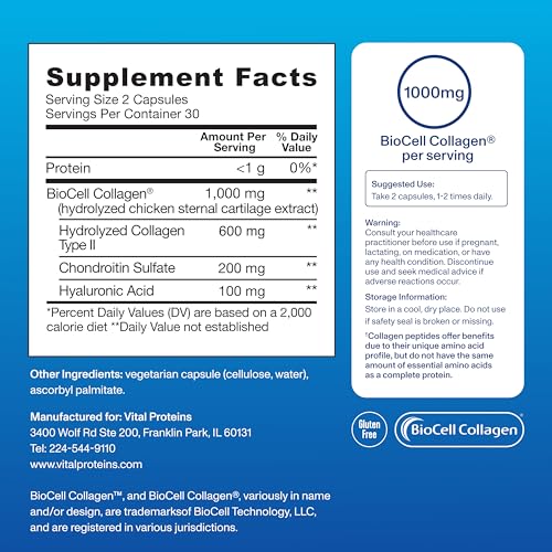 Vital Proteins Enhanced Collagen Complex 60 Capsules - image 4