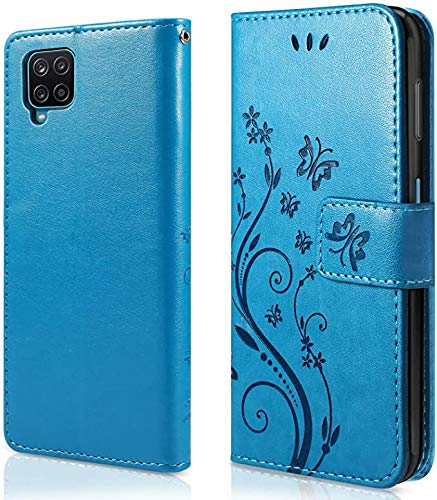 YZKJSZ Custodia per Samsung Galaxy S23 (6.1) + [4 Pezzi] Vetro Temperato Pellicola Protettiva,Silicone TPU Case Flip Stand in PU Pelle Portafoglio Custodie Cover - Marrone