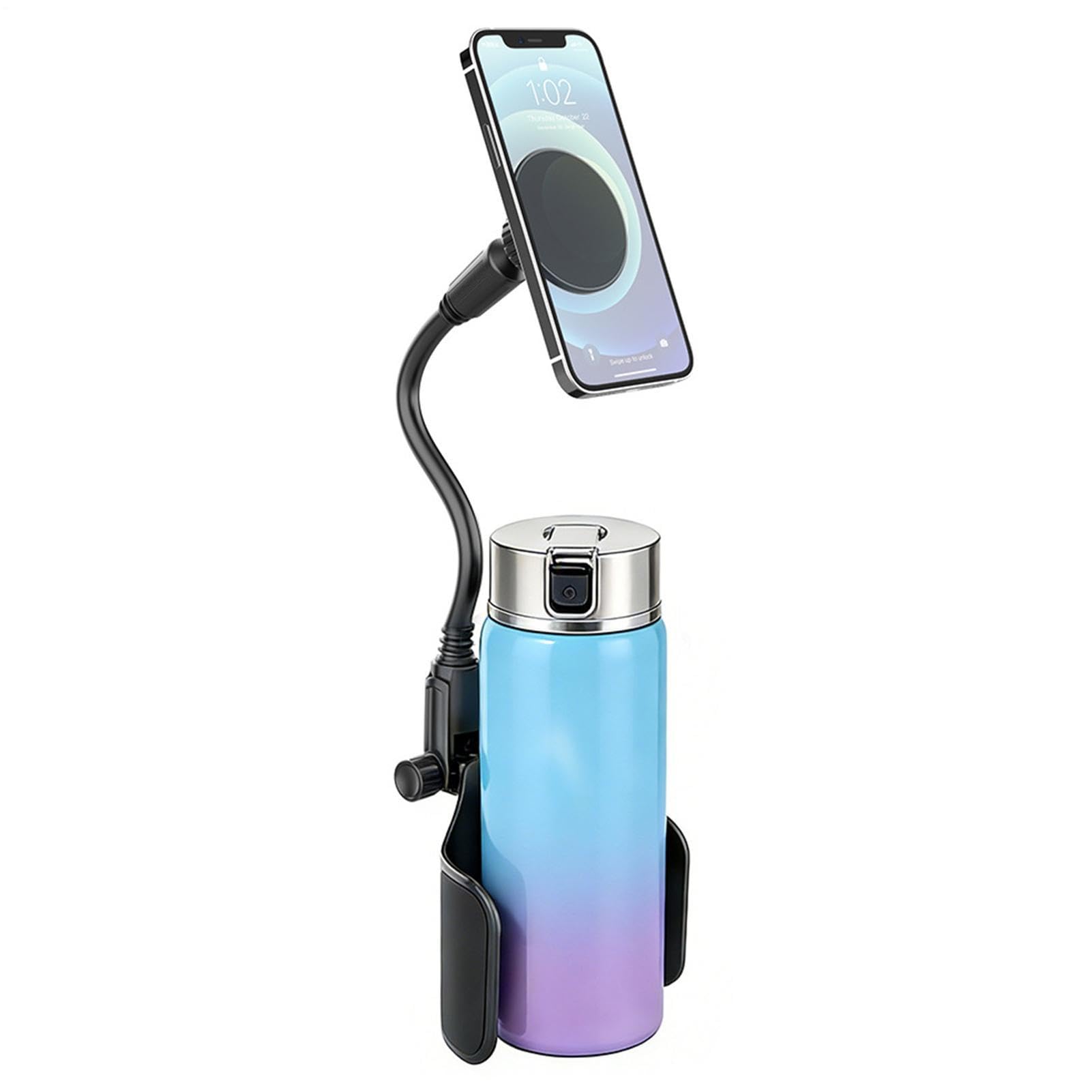 Support téléphone porte-gobelet de haute précision avec aimant renforcé - 8