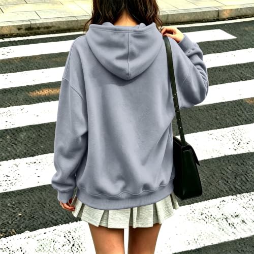 Athletic Zip Up Jacket Women Casual Fleece Hooded Sweatshirt Jacket - image 3