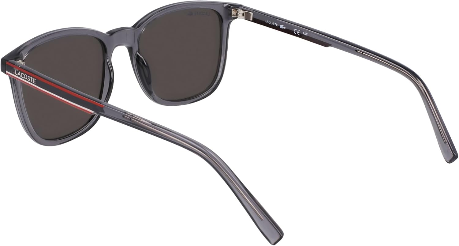 Lacoste Men's Sunglasses L915S - Transparent Grey with Smoke Lens
