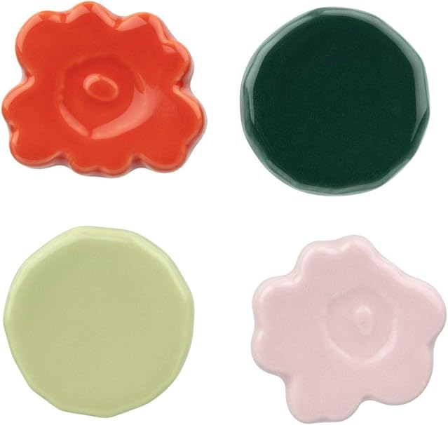 未使用 marimekko UNIKKO 箸置き 4個セット Amazon.co.jp: [マリメッコ] Unikko & Kivet Chopstick Holder 4個