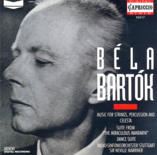 Music for Strings / Miraculous Mandarin [Audio CD] Bartok; Marriner and Stuttgart Radio Symphony