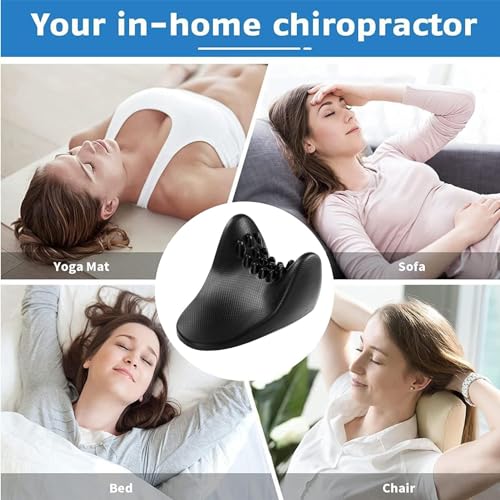 Almohada cervical para el dolor de cuello y soporte suave para dormir 5