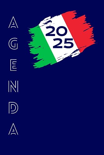 Agenda 2025 giornaliera: Pianifica ogni giorno con stile: panoramica mensile, festività e ricorrenze