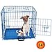 Blue Dog Cage Puppy Metal Training Pet Crate Carrier XS S M L XL Easipet (24