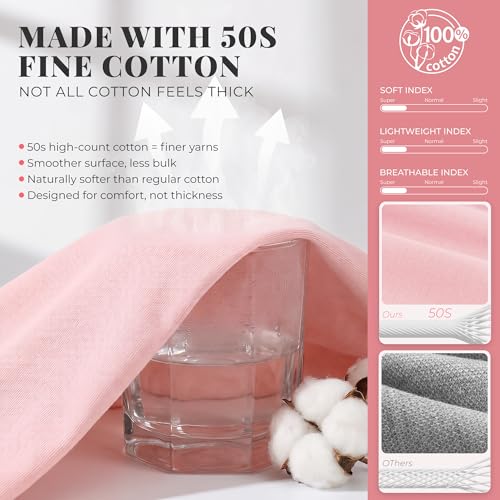 HEARTNICE Damen Bademantel 100% Baumwolle lang leicht weich hautfreundlich saugfähig atmungsaktiv mit Tasche Kimono Kragen Spa (Schwarz, L)