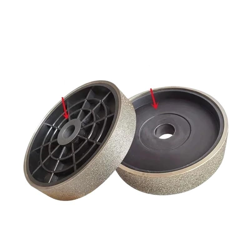 Jewelry Diamond Grinding Wheels Polishing Machine Parts #80#200#400#600 Lapidary Wheel 200 * 38 * 25.4mm(600)