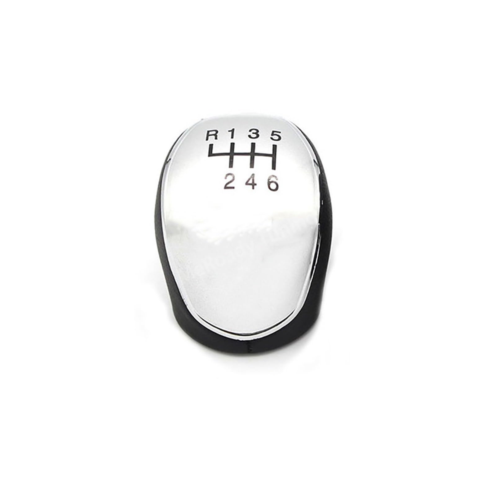 Htvtkrfgrl 6 Speed Silver For Mondeo Mk4 S-Max C-Max Sporty Gear Shift Knob