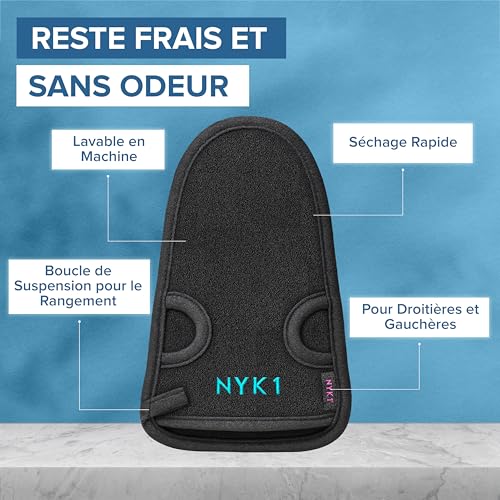 NYK1 DEEP Gant Exfoliant Exfolimitt Pour Eliminer les Peaux Mortes | 1 Gant – vue 9