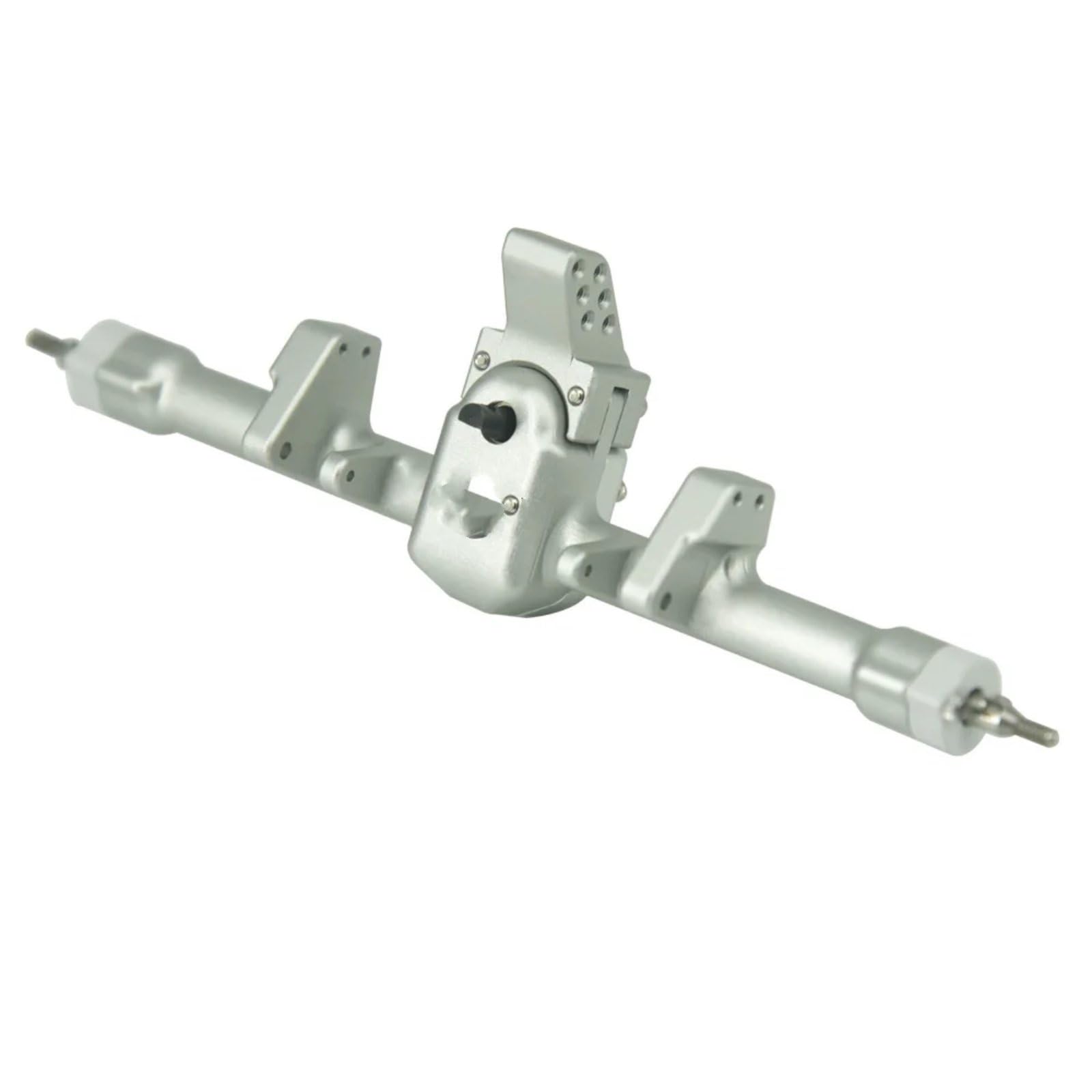 ASSE del Portale RC per SCX24 Parti di Aggiornamento per Auto RC Accessori Ricambio per Modifiche Assali Anteriori E Posteriori Acciaio(Silver)