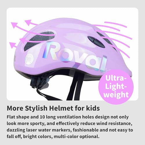 Image of RoyalBaby Kids Helmet 0.47 lb Ultra-Lightweight & Adjustable for Ages 5-13 Years, Ideal for Cycling, Scooter, Balance Bike & More Sports, 4 Vibrant Colors Available