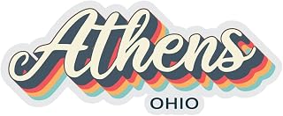 Athens Ohio Souvenir 2-Inch Magnetr 3D Design 2-Inch|Magnet