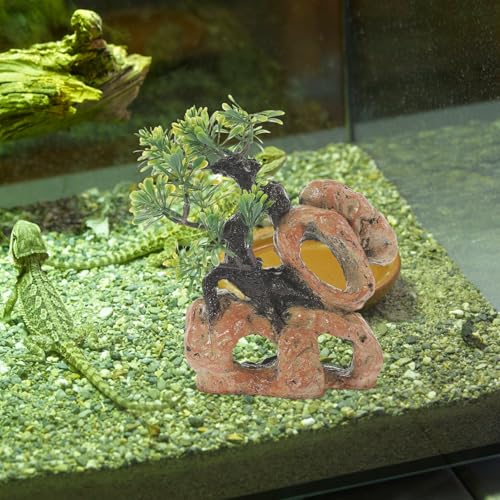 Branche artificielle pour terrarium stable et légère