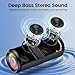 Portable Bluetooth Speaker with Loud Stereo Sound, 2026 Bluetooth 5.4 Speaker Wireless with 4 RGB Lights, TWS Pairing, 3 EQ Modes, Built-in Mic, IP7 Waterproof 30H Outdoor Speaker for Party Travel