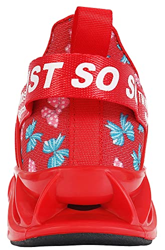 Wonesion Boys Girls Running Walking Shoes Lace Up Casual School Sneakers For Kids Sports Gym #TOP4