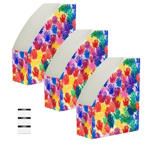 Organiseurs pour bureau pliables afin de trier les magazines de taille légale