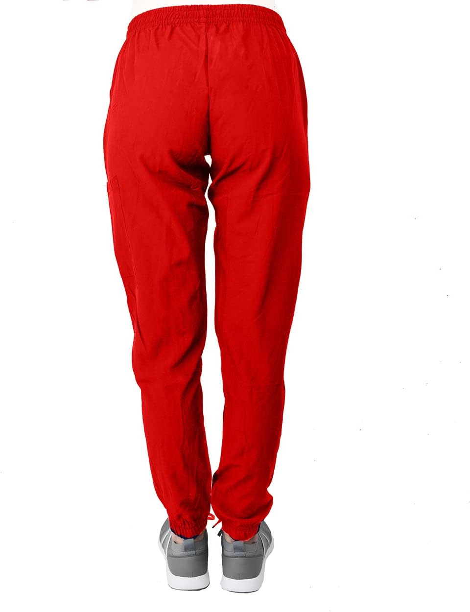 Green Town Scrubs for Women Scrub Set - Jogger Pant and V-Neck Top, 6 Pockets, Easy Care Uniforms