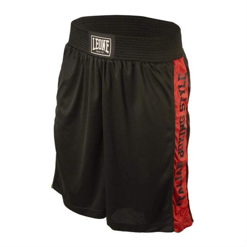LEONE 1947, Boxing Shorts, Unisex Adult, Black, XL, AB737