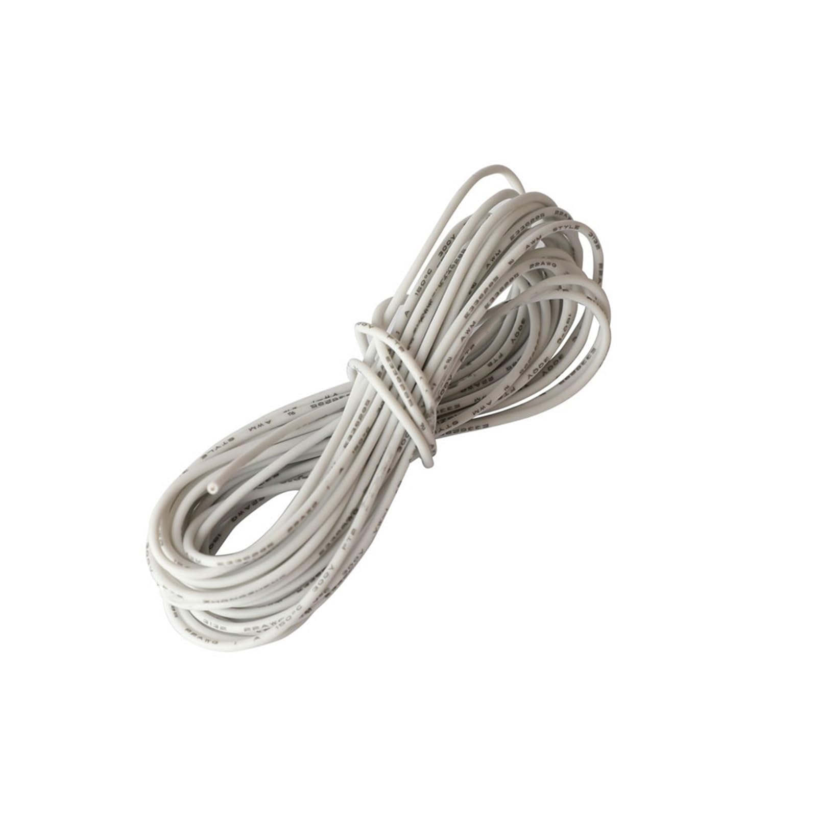 Outdoor Extension UL3132 22AWG Tinned Copper Electrical Wire 300V Rubber Insulated Silicone Wire Flexible Stranded Wire for DIY Solar sheathed(Color:Blue,Size:5 Meters)