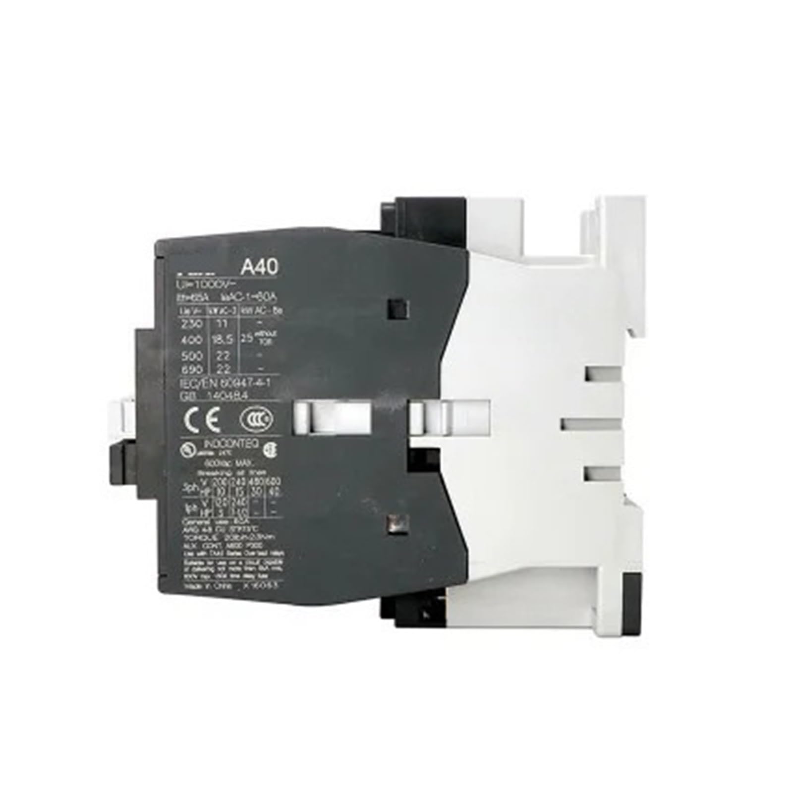 Contacteur AC A40-30-10 * 220-230V, Tension de Bobine Originale 3P40A 220V