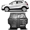 Front Engine Guards Fit for Buick Encore 2013-2019 1.4L Engine Splash Shield Guards Suitable for Encore Under Engine Cover Directly Replace Original One