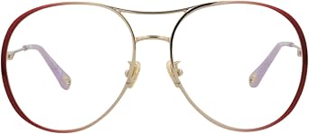 Chloe Aviator-Frame Metal Optical Frames