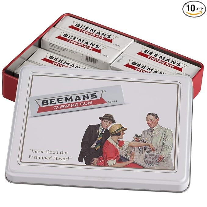 Nine Shani Chicle Classic Chewing Gum Tin - Pack de 10 (4.4 oz) miniatura 2