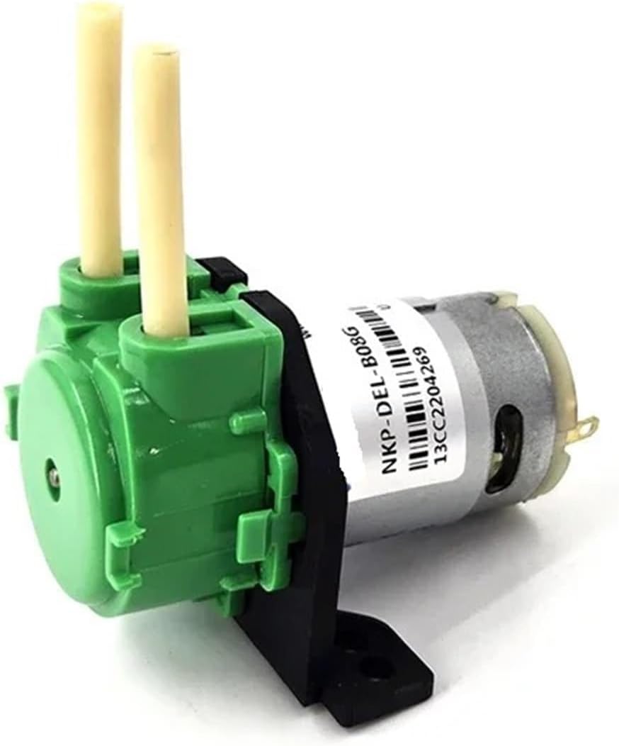 1pc DC6V Mini Peristaltic Pump Micro Self-Priming Dosing Metering Pump Lab Use Reversible Direction Liquid Water Suction Pump