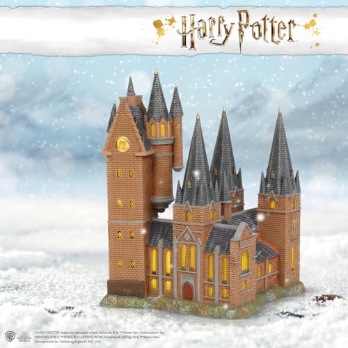 Image of Department 56 Harry Potter Village Hogwarts Astronomy Tower Lighted Buildings, 12.2 inch