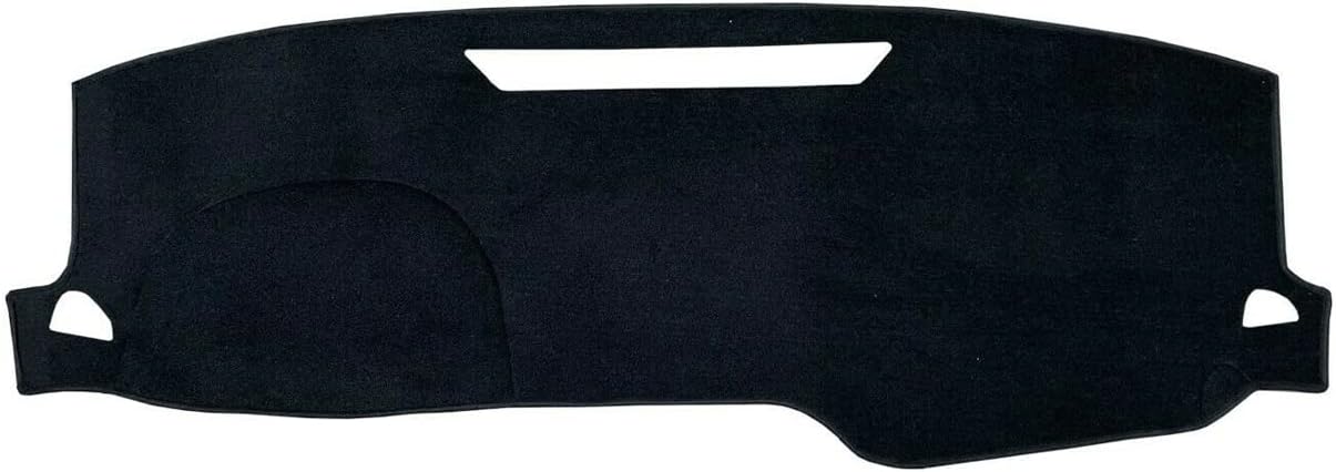 Carpet Dash Mat Compatible with Chevy Blazer 2019-2024 USA Made Dash Cover (Black)