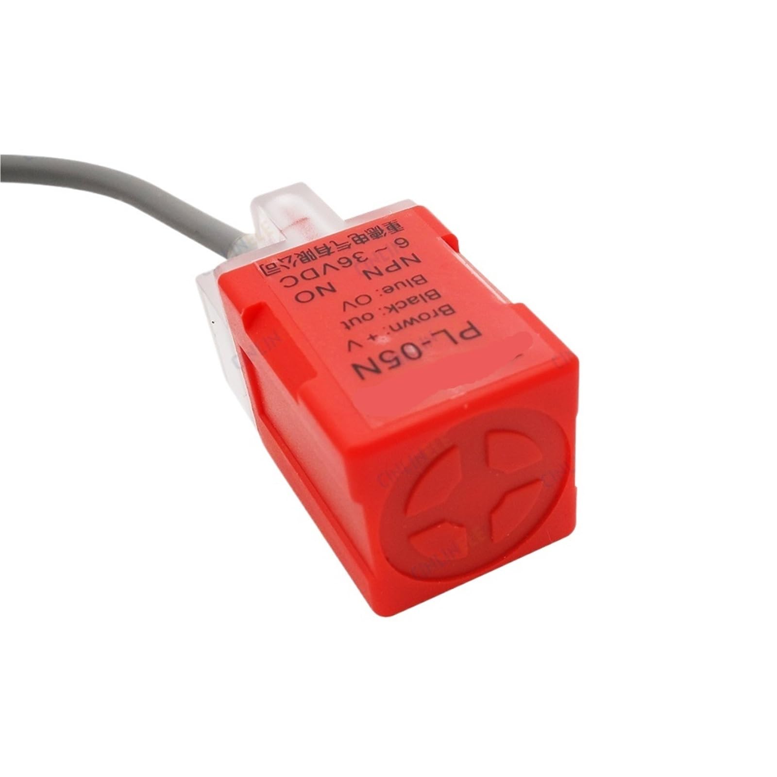 1pcs PL-08N 8mm Sensing NPN NO Cube Shell inductive Screen Shield Type Proximity Switch LP08 Proximity Sensor