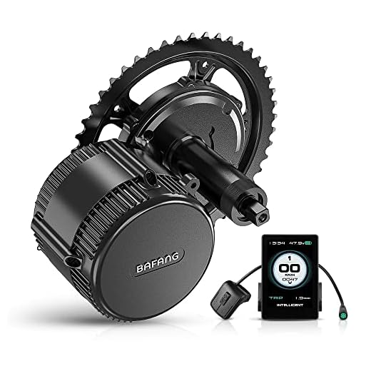 Bafang BBS01B 36V 250W / 350W / 500W Kit de conversión de Motor Medio Kit de Bicicleta eléctrica o Kit de Motor Medio con batería