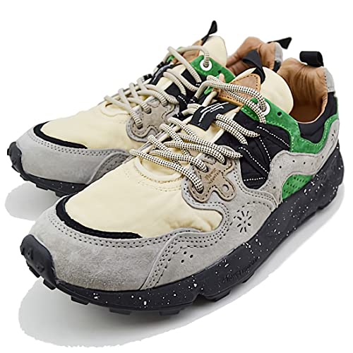 [flower mountain] �t�����[ �}�E���e�� �X�j�[�J�[ YAMANO3 BEIGE/GREEN 26.5(42)