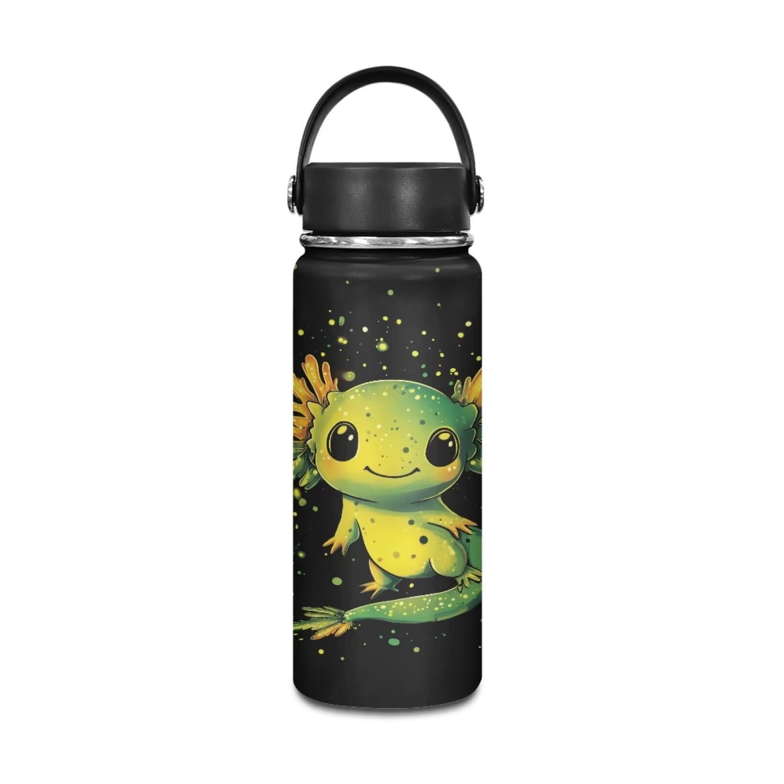 Bivxisrvo Brown Cow Insulated Water Bottle 21 oz Stainless Steel Travel Tumbler Leak Proof Kids Cup with Straw for School Vacuum Flask for Hot and Cold Drinks Car Seat Cup Holder Friendly