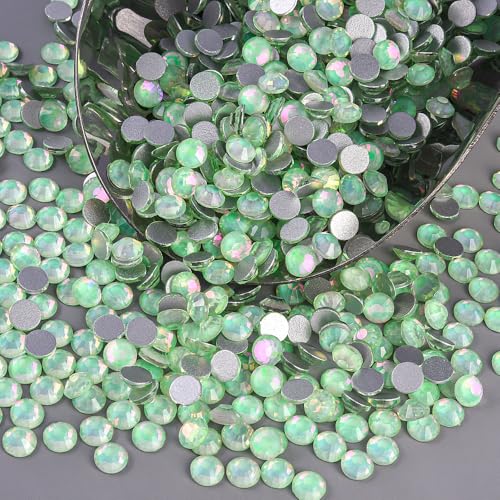 Image of Flat Back Rhinestones 4.8mm SS20 Seafoam Green Opal 1440pcs